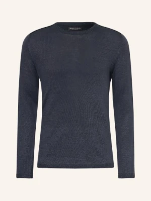 Marc O'polo Sweter Z Lnu blau