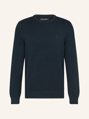 Marc O'polo Sweter Z Piki blau