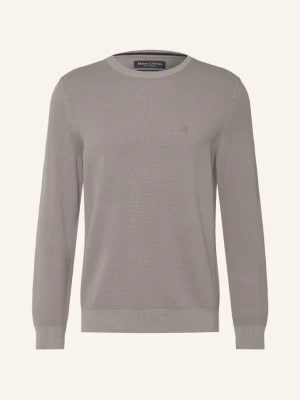 Marc O'polo Sweter Z Piki grau SZARY