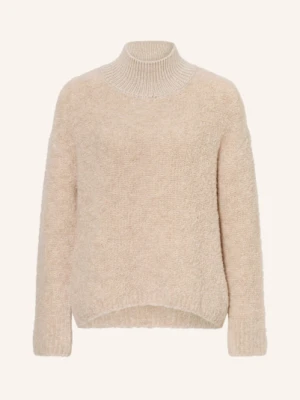 Marc O'polo Sweter Z Pluszowego Materiału beige