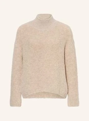Marc O'polo Sweter Z Pluszowego Materiału beige