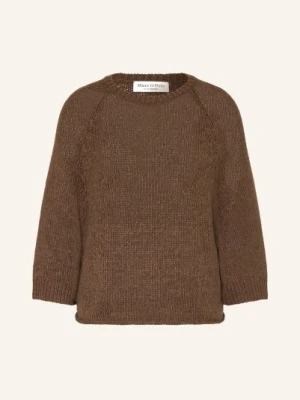 Marc O'polo Sweter Z Rękawami 3/4 braun