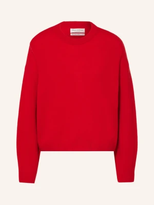 Marc O'polo Sweter Z Wełny Merynosowej rot CZERWONY