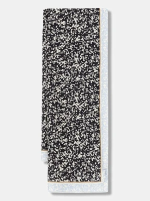 Marc O'Polo szal damski kolor beżowy wzorzysty 600802502045