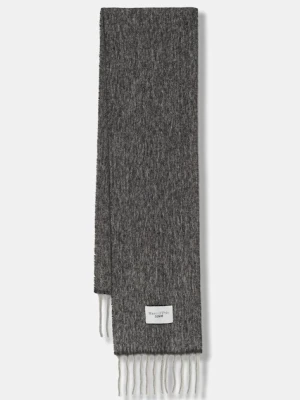 Marc O'Polo szalik z dodatkiem wełny damski kolor szary melanżowy 5000007554