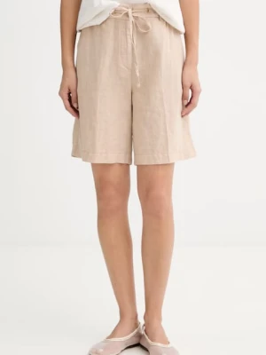 Marc O'Polo szorty damskie lniane