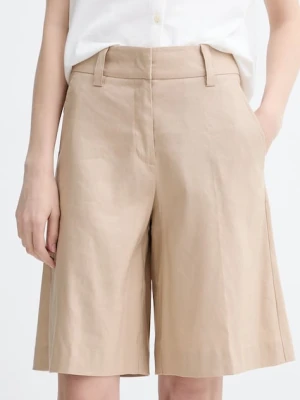 Marc O'Polo szorty damskie z lnem