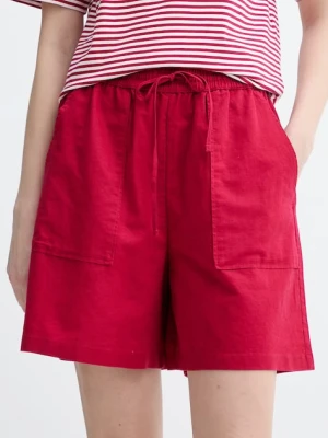 Marc O'Polo szorty damskie z lnem