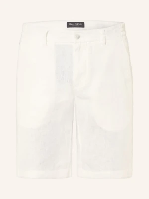 Marc O'polo Szorty Lniane Reso Regular Fit weiss