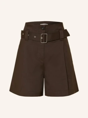Marc O'polo Szorty Typu Paperbag braun