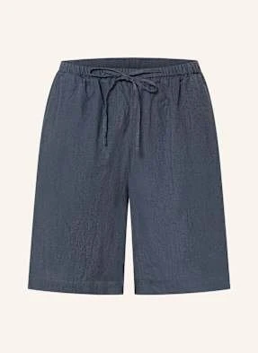 Marc O'polo Szorty Z Lnu blau