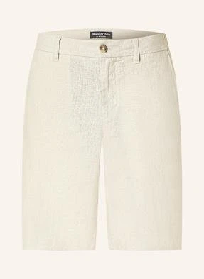 Marc O'polo Szorty Z Lnu Reso Regular Fit beige