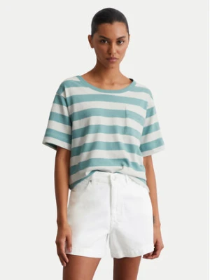 Marc O'Polo T-Shirt 516 2321 51241 Zielony Loose Fit
