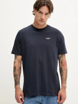 Marc O'Polo t-shirt bawełniany 2-pack męski kolor niebieski melanżowy 5000006181