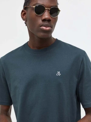 Marc O'Polo T-shirt basic męski bawełniany zielony