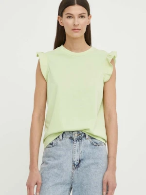 Marc O'Polo t-shirt bawełniany zielony