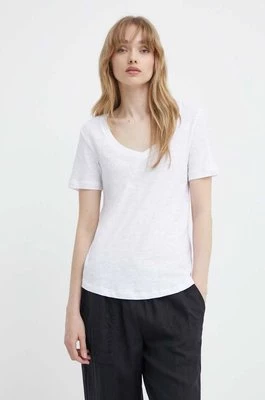 Marc O'Polo t-shirt bawełniany damski kolor biały M04226151289