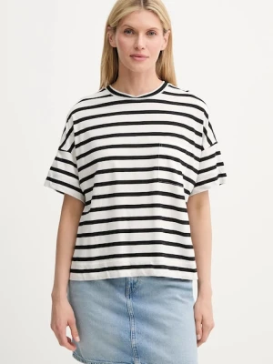 Marc O'Polo t-shirt bawełniany damski kolor multicolor 504206751193