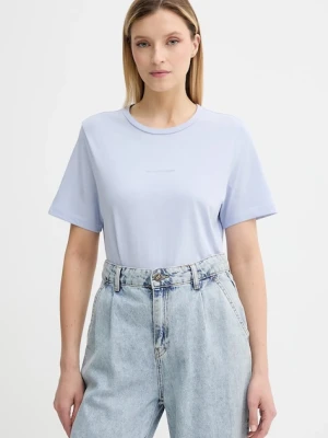 Marc O'Polo t-shirt bawełniany damski kolor niebieski 5000006452
