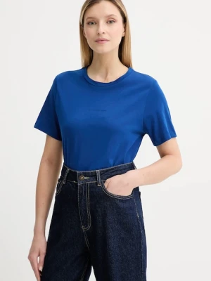 Marc O'Polo t-shirt bawełniany damski kolor niebieski 5000006452