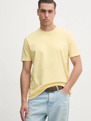 Marc O'Polo t-shirt bawełniany żółty
