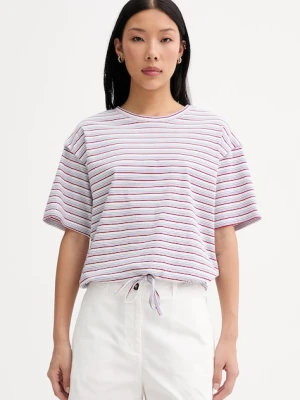 Marc O'Polo T-shirt damski bawełniany biały