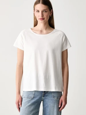 Marc O'Polo T-shirt damski bawełniany biały