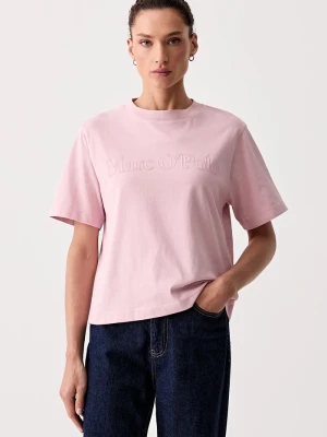 Marc O'Polo T-shirt damski bawełniany różowy