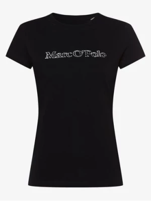Marc O'Polo T-shirt damski Kobiety Bawełna niebieski nadruk,
