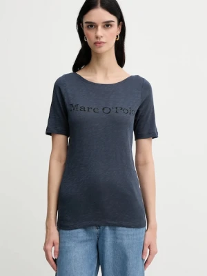 Marc O'Polo t-shirt damski kolor granatowy 504226151231