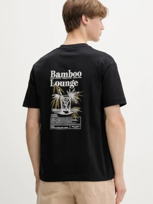 Marc O'Polo T-shirt męski bawełniany czarny