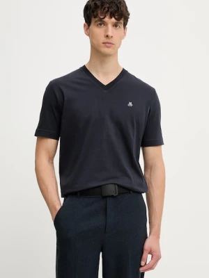 Marc O'Polo T-shirt męski bawełniany granatowy