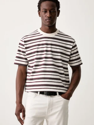 Marc O'Polo T-shirt męski bawełniany beżowy