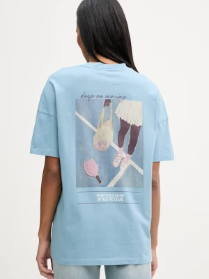 Marc O'Polo T-shirt oversize damski bawełniany