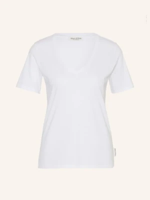 Marc O'polo T-Shirt weiss BIAŁY