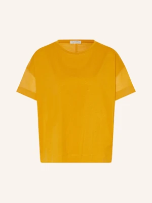 Marc O'polo T-Shirt Z Mieszanki Materiałów gelb