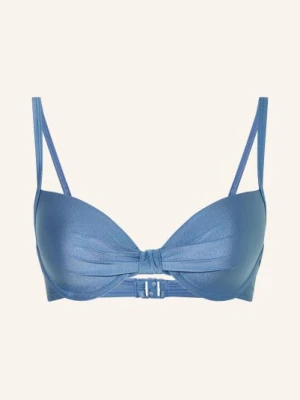 Marc O'polo Top Bikini Na Ramiączkach blau