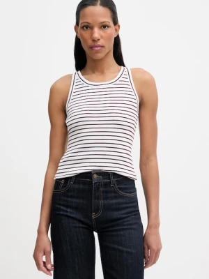 Marc O'Polo top damski bawełniany z elastanem