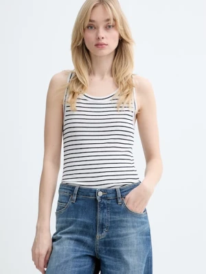 Marc O'Polo top damski bawełniany z elastanem