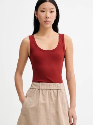 Marc O'Polo top damski bawełniany z elastanem