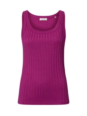 Marc O'Polo Top damski Kobiety Modal lila jednolity,