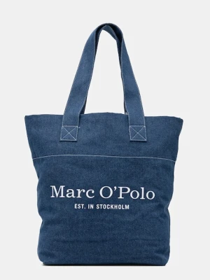 Marc O'Polo torba jeansowa kolor niebieski 50411900201637