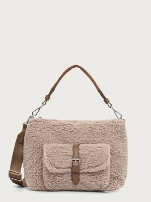 Marc O'Polo torebka crossbody damska beżowy