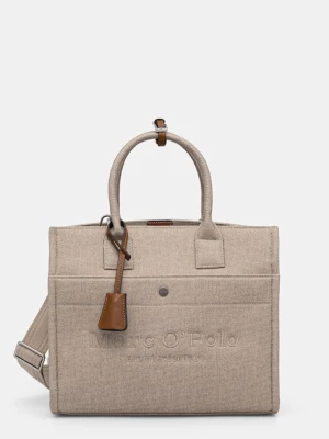 Marc O'Polo torebka shopper dziecięca bawełniana beżowy