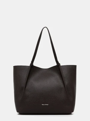 Marc O'Polo torebka skórzana kolor brązowy 5000009281