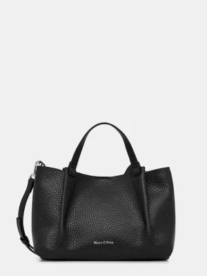 Marc O'Polo torebka skórzana kolor czarny 5000009283