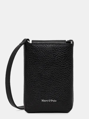 Marc O'Polo torebka skórzana kolor czarny 5000009285