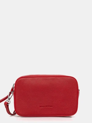 Marc O'Polo torebka skórzana kolor czerwony 5000009087