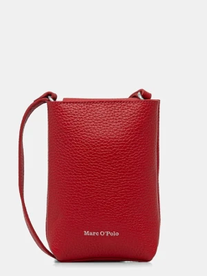 Marc O'Polo torebka skórzana kolor czerwony 5000009285