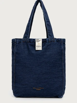 Marc O'Polo torebka tote damska jeansowa niebieski